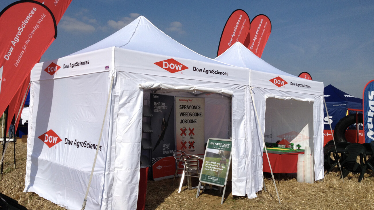 branded gazebos 0001 dow agrosciences