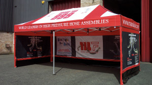 branded gazebos 0003 pressure hose